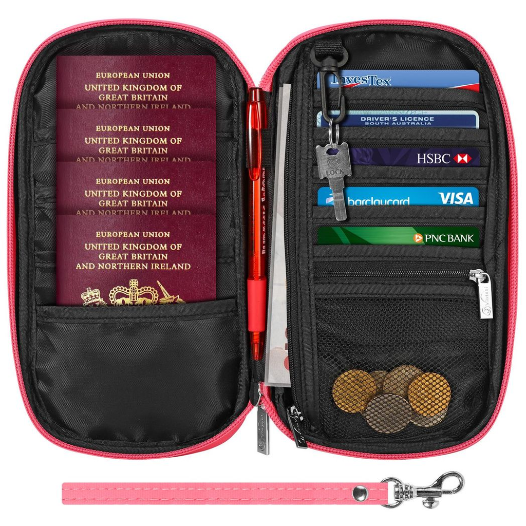 VINSANI DELUXE PASSPORT ORG PINK 1010326