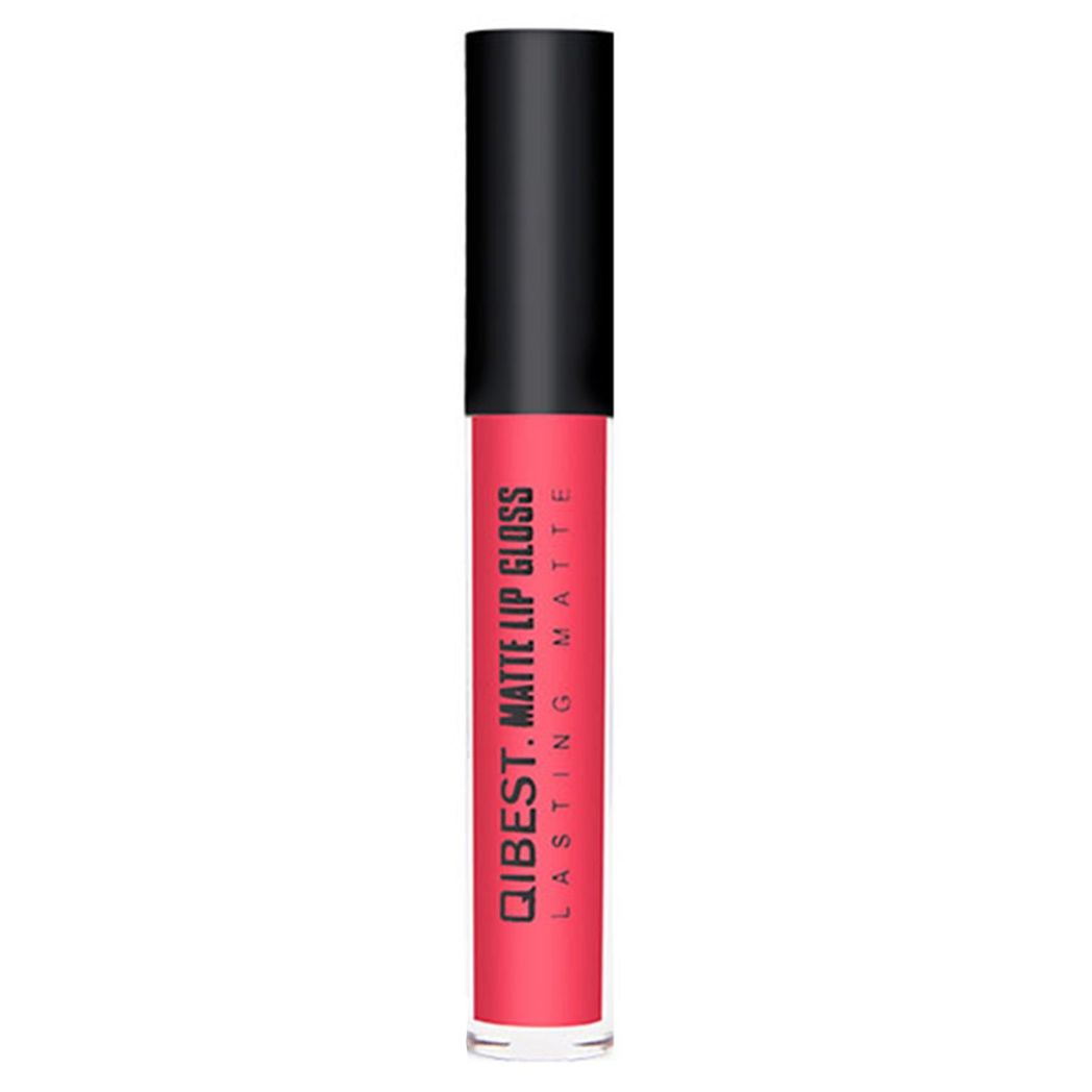 Liquid Lip Gloss and Lip Pencil Liner Kit, Bright Pink